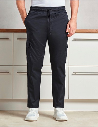 P-PR555-Essential Chefs Cargo Pocket Trousers
